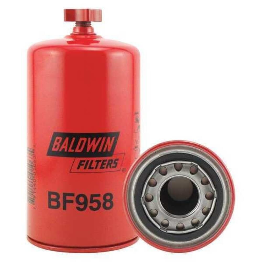 BALDWIN FILTERS BF958 Baldwin Filters BF958 FUEL STORAGE TANK SPIN-ON WITH DRAIN