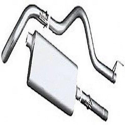 FLOWMASTER 17234 Flowmaster 17234 American Thunder Cat-Back Exhaust Kit 3 Inch Aluminized Steel Polished 304 Stainless Tips Compatible with 1986-1991 Chevy Camaro Pontiac Firebird V8 2.5 inch Flanged Converter