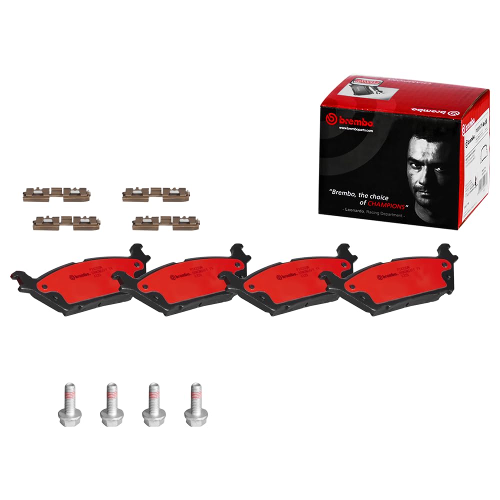 BREMBO P24200N Brembo P24200N Premium Ceramic Rear Disc Brake Pad Set FORD USA OE# FL3Z2200A