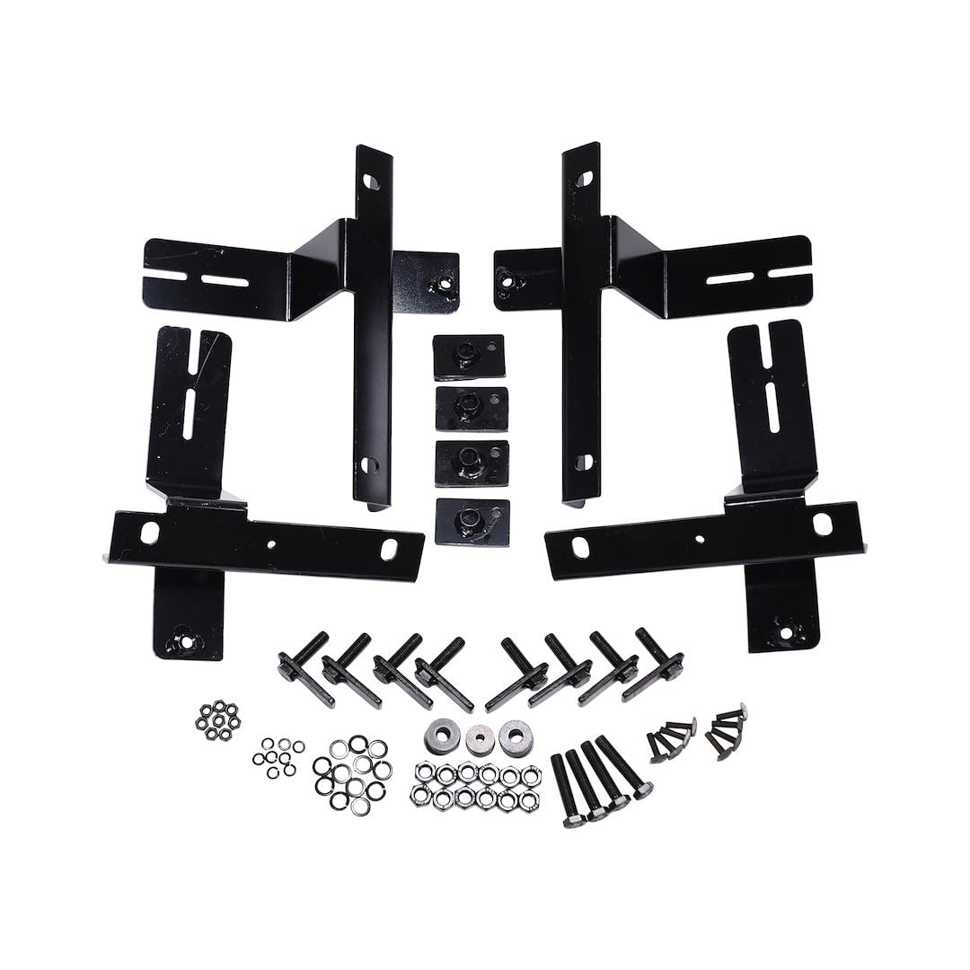 TRAILFX R0031MK TrailFX Running Board Mounting Kit Fits Toyota Highlander 2020-2025 Adjustable Rocker Panel Mount for TrailFX SUV Running Boards TrailFX R0031MK