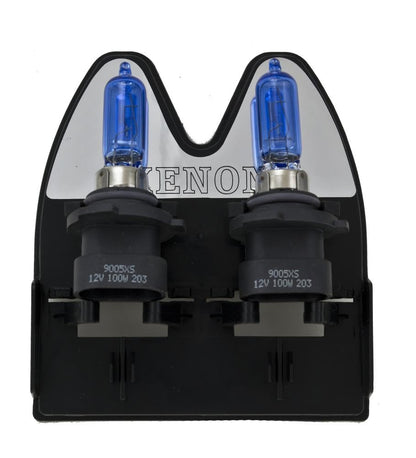 HELLA H71071422 HELLA H71071422 Optilux XB Series 9005XS Xenon White Halogen Bulbs, 12V, 100W, 2 Pack