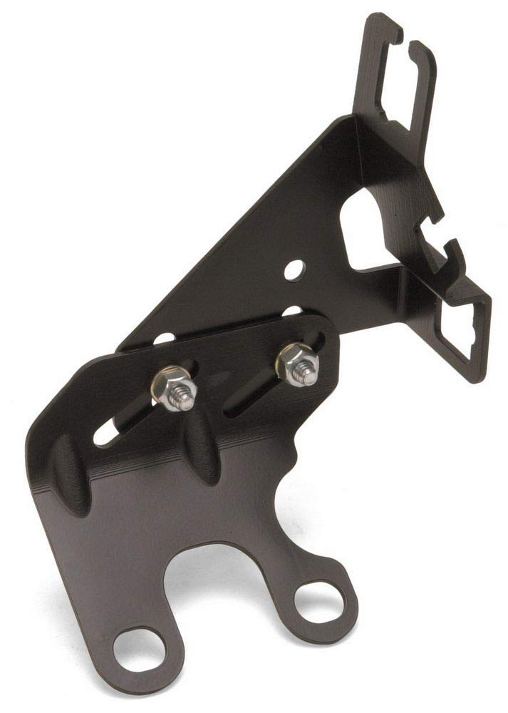 EDELBROCK 8031 Edelbrock 8031 Throttle Cable Bracket , Black