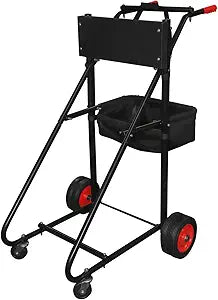 Titan 10826943, Outboard Motor Stand, Steel Frame Dolly, 315 lb Capacity