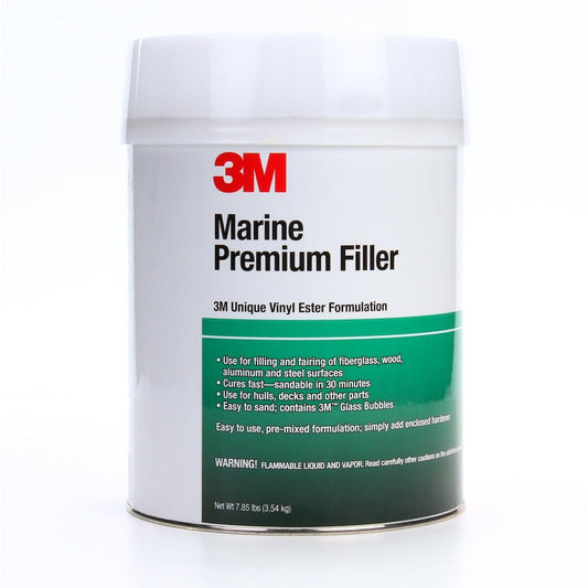 3M 46005 3M Marine Premium Filler, 46005 1 qt , White
