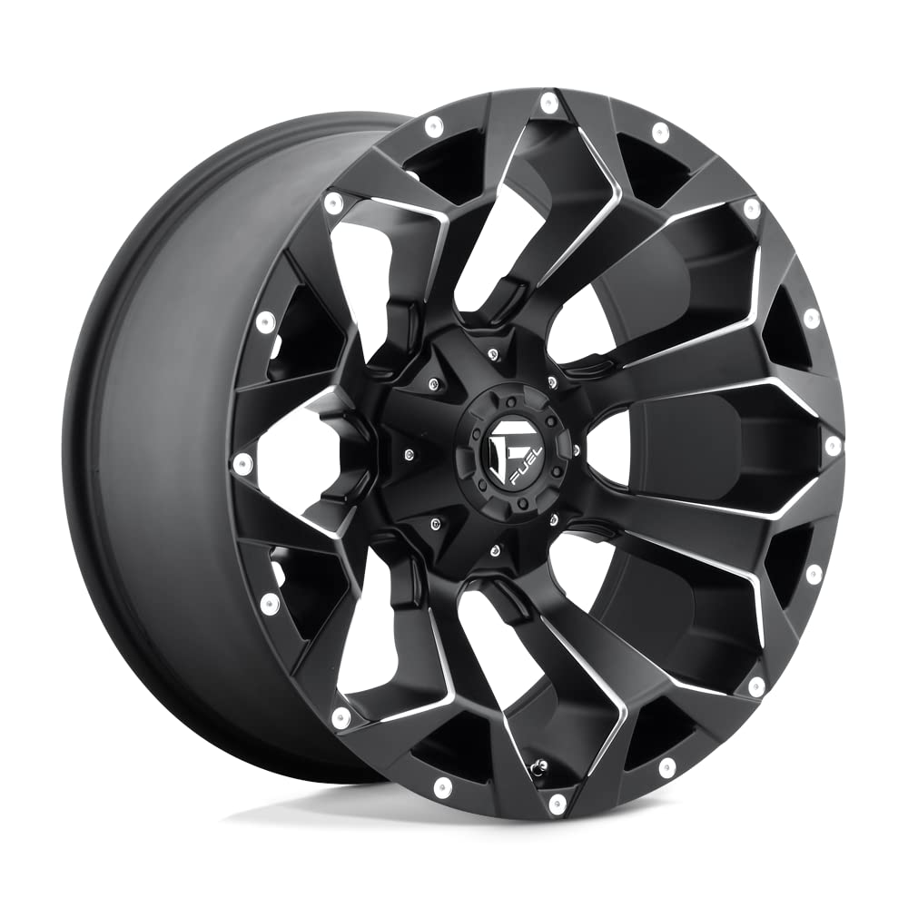 Fuel Off-Road D54617907050 FUEL OFF-ROAD D546 ASSAULT 17X9, 5X5.5/150, 5.04, 1mm MATTE BLACK MILLED - D54617907050