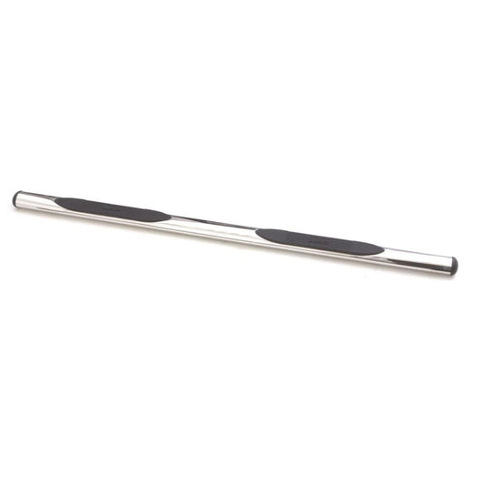 LUND 23589173 RealTruck Lund 23589173 Polished Stainless Steel 4" Oval Straight Nerf Bars for 2019 Silverado 1500 Double Cab, Rocker Panel Mount
