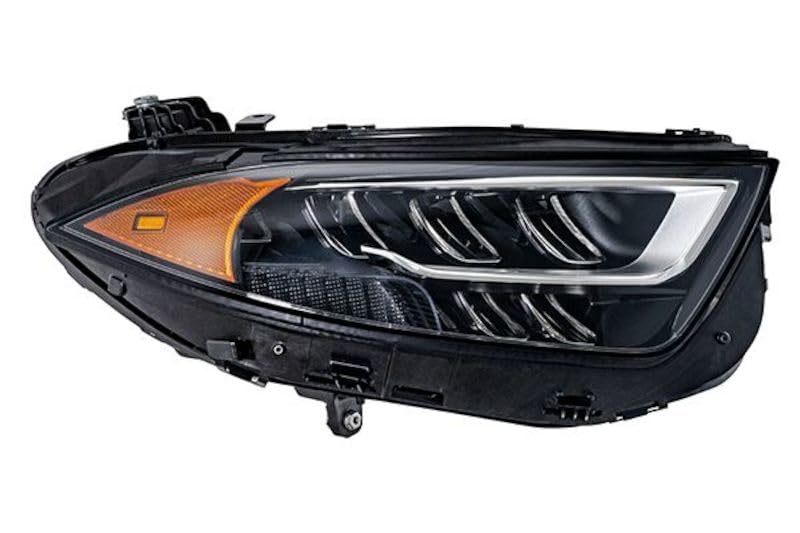Hella 015619861 Mercedes Headlight Assembly