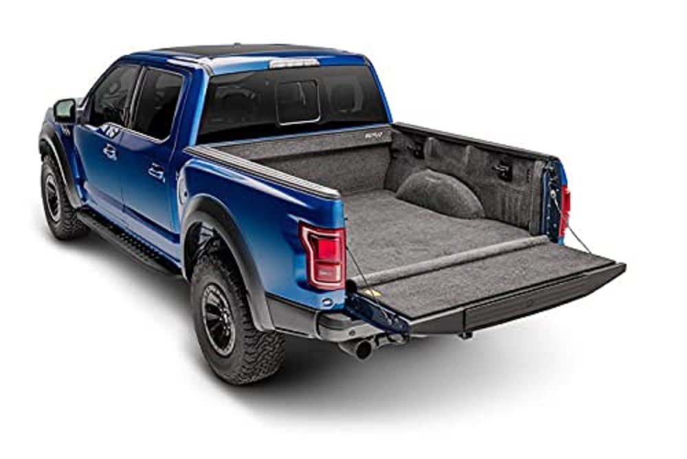 BEDRUG BRQ17LBK Bedrug Classic Bed Liner | Fits 2017 - 2024 Ford F-250, F-350 Superduty 8' Bed (BRZSPRAYON is required if installing over Spray-In Liner), Charcoal Grey | BRQ17LBK