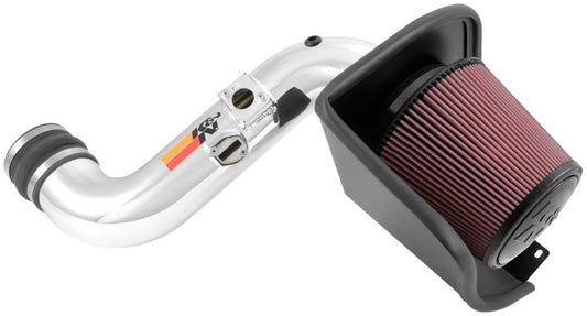 K&N 77-3077KP Cold Air Intake System: High-Flow Air Filter
