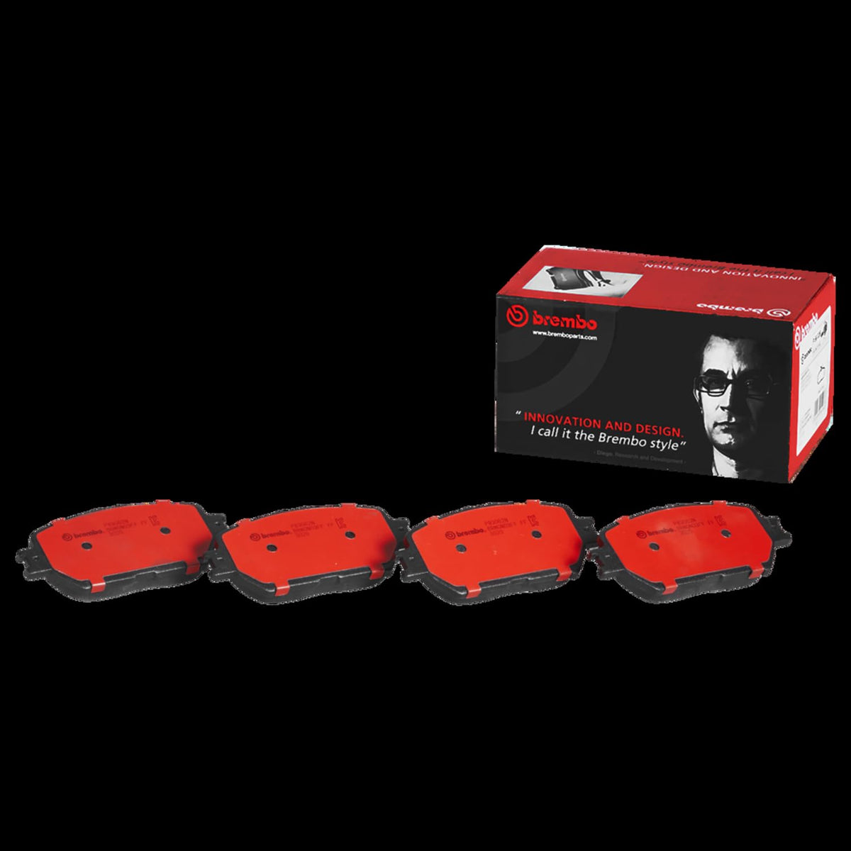 BREMBO P83062N Brembo P83062N Premium Ceramic Front Disc Brake Pad Set HONGQI/TOYOTA OE# 0446506030