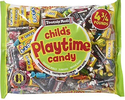 Tootsie Roll Tootsie Playtime Mix Candy Bag, 4.75 lb