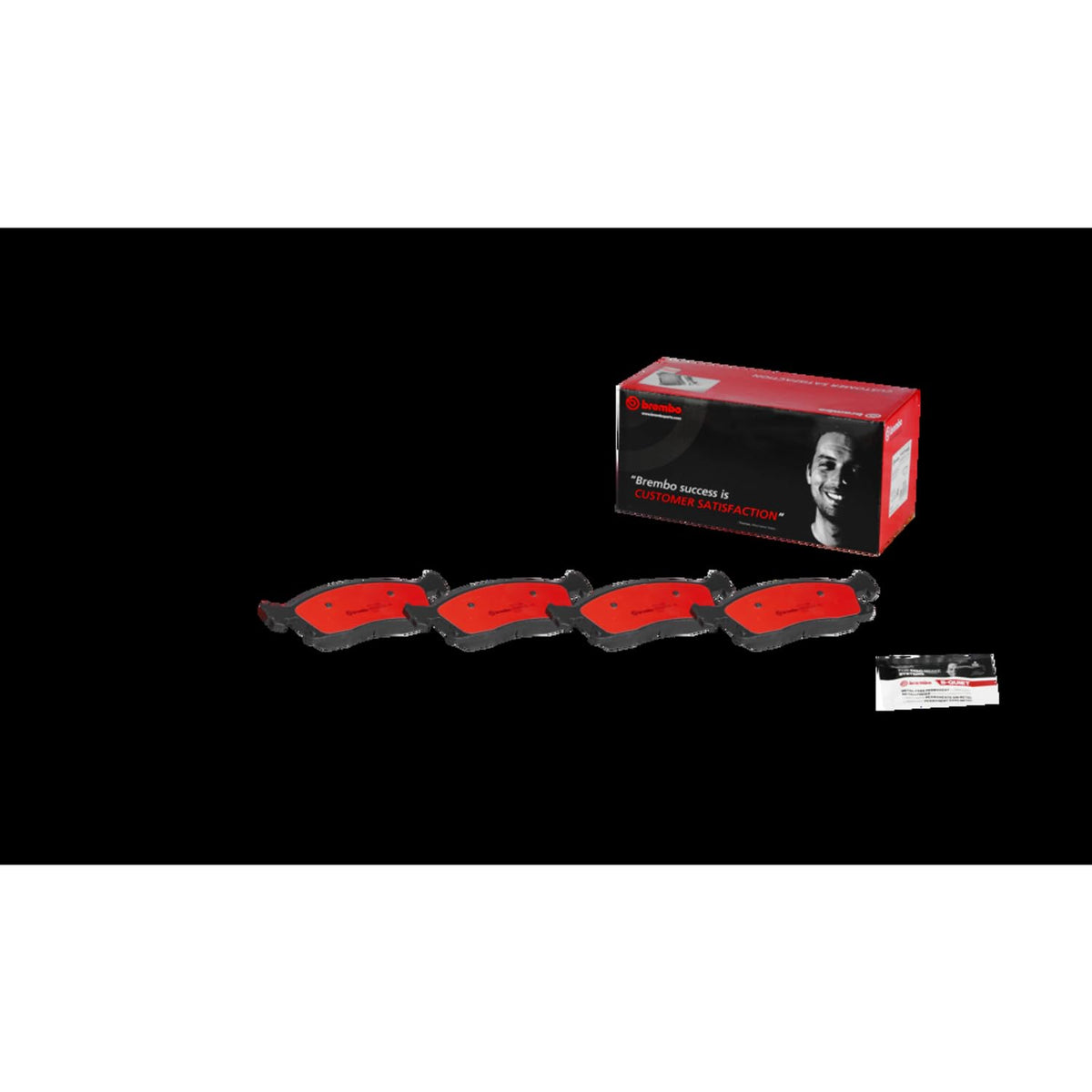 BREMBO P50108N Brembo P50108N Premium Ceramic Front Disc Brake Pad Set MERCEDES-BENZ OE# 0074208120