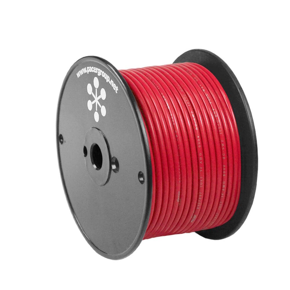 PACER WUL18RD-100 Pacer WUL18RD-100 18 AWG UL RD TC WIRE 100FT RL