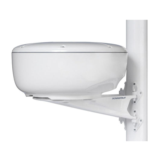 SCANSTRUT M92722 Scanstrut M92722 Mast Mount for 18" and 24" Raymarine, Garmin, and HALO24 , White