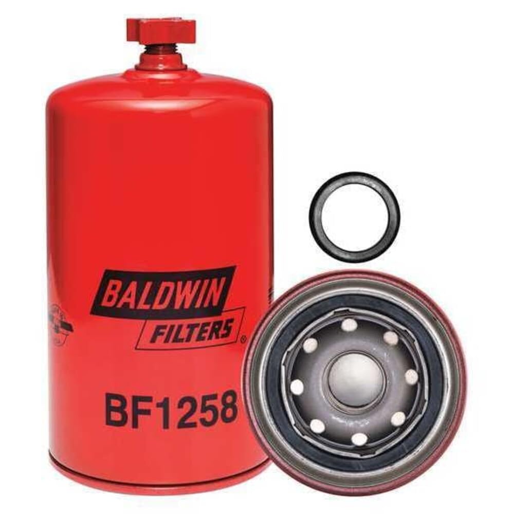 Baldwin Filters BF1258 Heavy Duty Fuel Filter (7-7/16 x 3-11/16 x