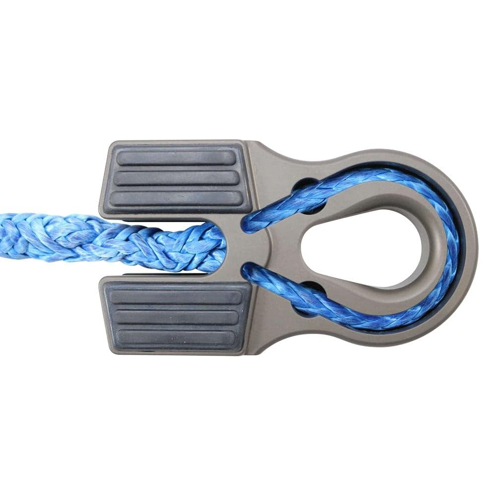 FACTOR 55 00375-06 Factor 55 Flat Splicer Low-Profile Design for Synthetic Rope, Fits Synthetic Rope up to 1/2" - Gray