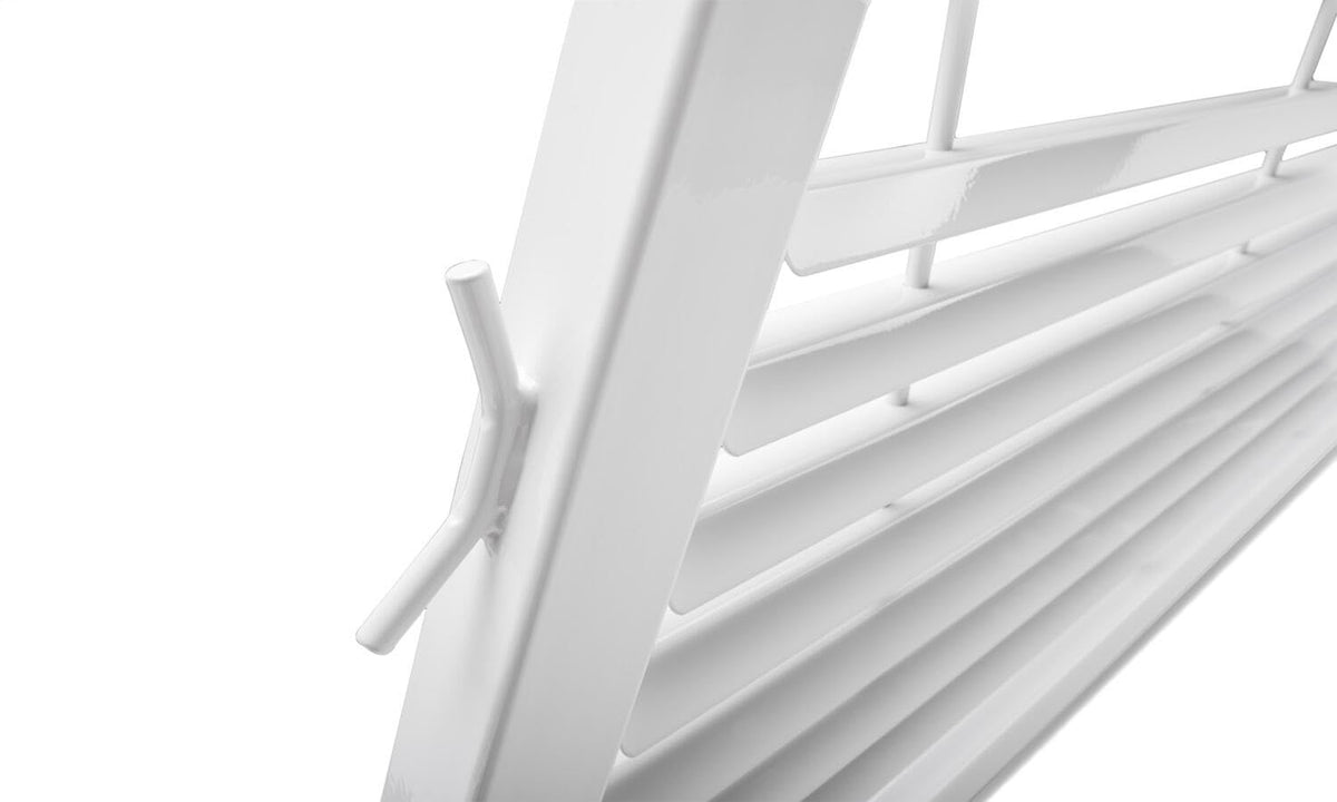 BACKRACK 12800W RealTruck BACKRACK Safety Rack Frame Only, White | 12800W | Fits 2017-2020 Ford F-250/F-350/F-450 Super Duty; 2002-2025 Dodge RAM 1500/2500/3500; 2017-2020 Ford F-250/F-350/F-450 & Others