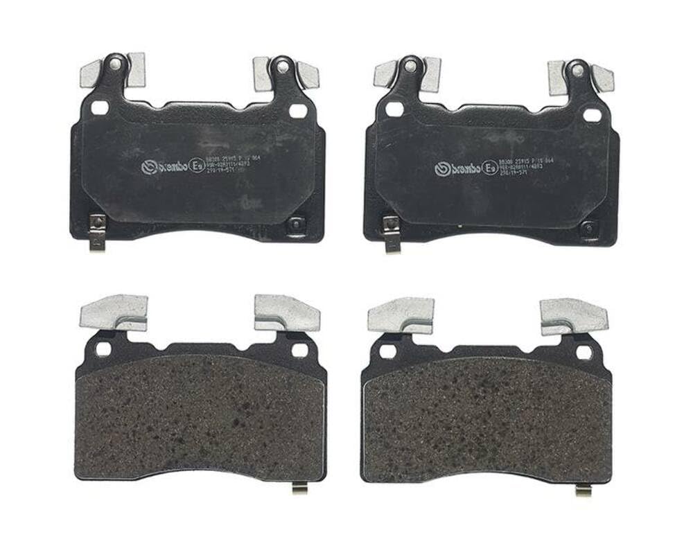 BREMBO P10064 Brembo P10064 Low-Met Front Disc Brake Pad Set CADILLAC/CHEVROLET OE# 22907156