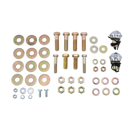 CATTLEMAN 4119KIT Cattleman HD 4119KIT Rear Bumper Mounting Kit fits 2001-2006 Chevrolet/ GMC Silverado or Sierra 2500/ 3500, 2007 Chevrolet/ GMC Silverado or Sierra 2500/ 3500 Classic Steel