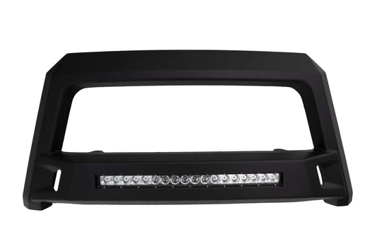LUND 86521205 Lund 86521205 Revolution Bull Bar with Integrated LED Light Bar, Black Steel for 2010-2018 Dodge Ram 2500/3500