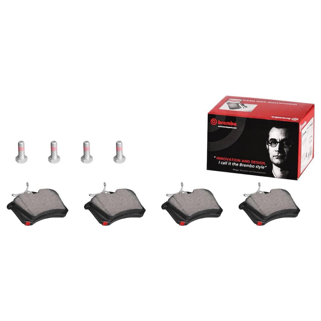 BREMBO P65037N Brembo P65037N Premium Ceramic Rear Disc Brake Pad Set PORSCHE OE# 99135294881