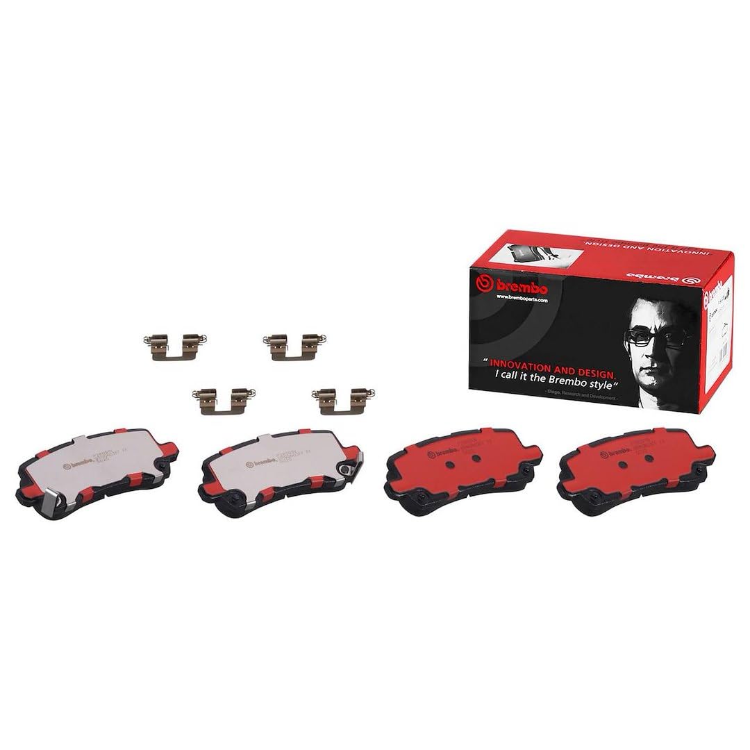 BREMBO P28091N Brembo P28091N Premium Ceramic Rear Disc Brake Pad Set ACURA OE# 43022TY2A01