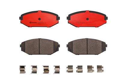 BREMBO P28049N Brembo P28049N Premium Ceramic Front Disc Brake Pad Set HONDA OE# 43022S3VA00