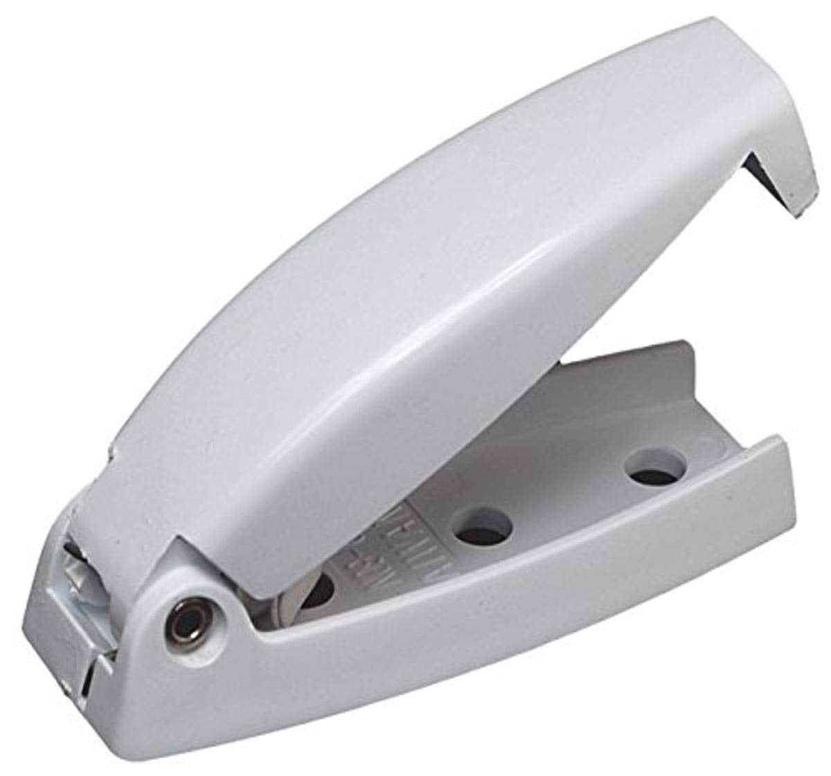 RV DESIGNER E211 RV Designer E211 - Rounded Baggage Door Catch, White, 2-Pack