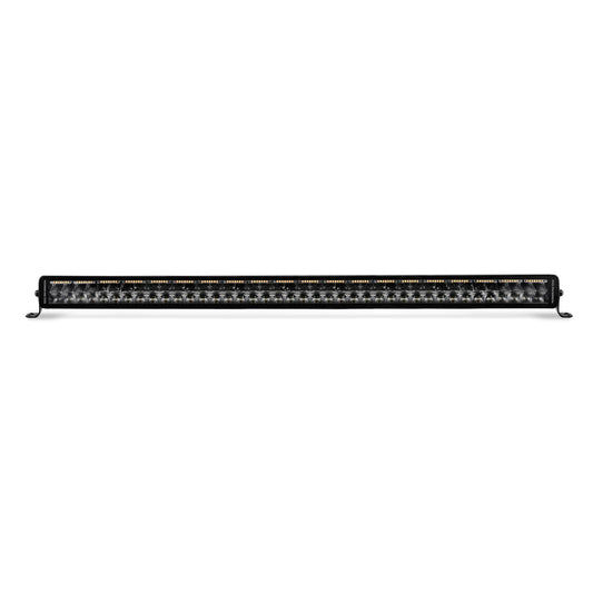 GO RHINO 754004012CDS Go Rhino Xplor Lighting: Blackout Combo Series 40" Double Row LED Light Bar | Side & Track Mount, Aluminum, Black | 754004012CDS