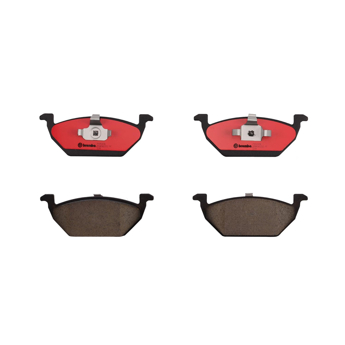 BREMBO P85041N Brembo P85041N Premium Ceramic Front Disc Brake Pad Set AUDI/SEAT/SKODA/SKODA (SVW)/VW/VW (FAW)/VW (SVW)/ZHONGHUA (BRILLIANCE) OE# 1J0698151