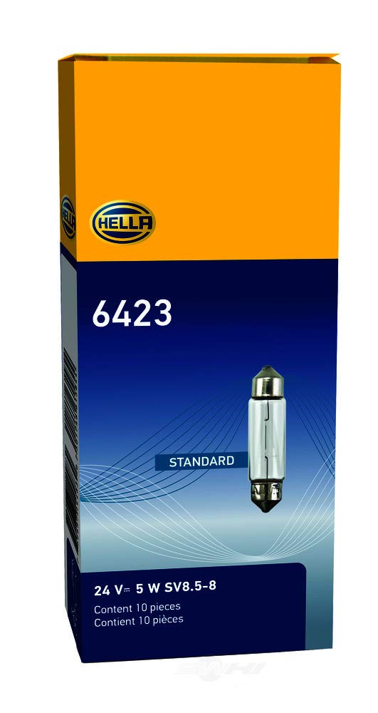 HELLA 6423 Hella 6423 BULB 6423 24V 5W SV8