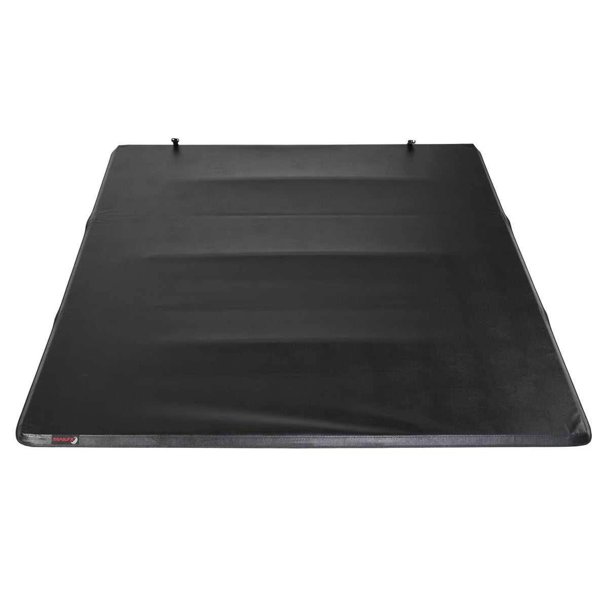 TRAILFX TFX4008 TrailFX Soft Tri-Fold Tonneau Cover Fits 2022-2025 Nissan Frontier Factory Bed Rail Caps Soft Folding Lockable via Tailgate Handle Lock Black Vinyl with Aluminum Rails Clamp-On Installation
