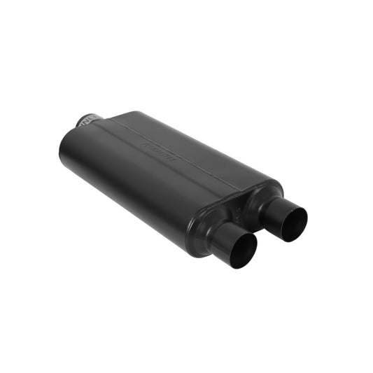 FLOWMASTER 8430502 Flowmaster 8430502 50 Delta Muffler 409S - 3.00 Center In and 2.50 Dual Out - Moderate Sound