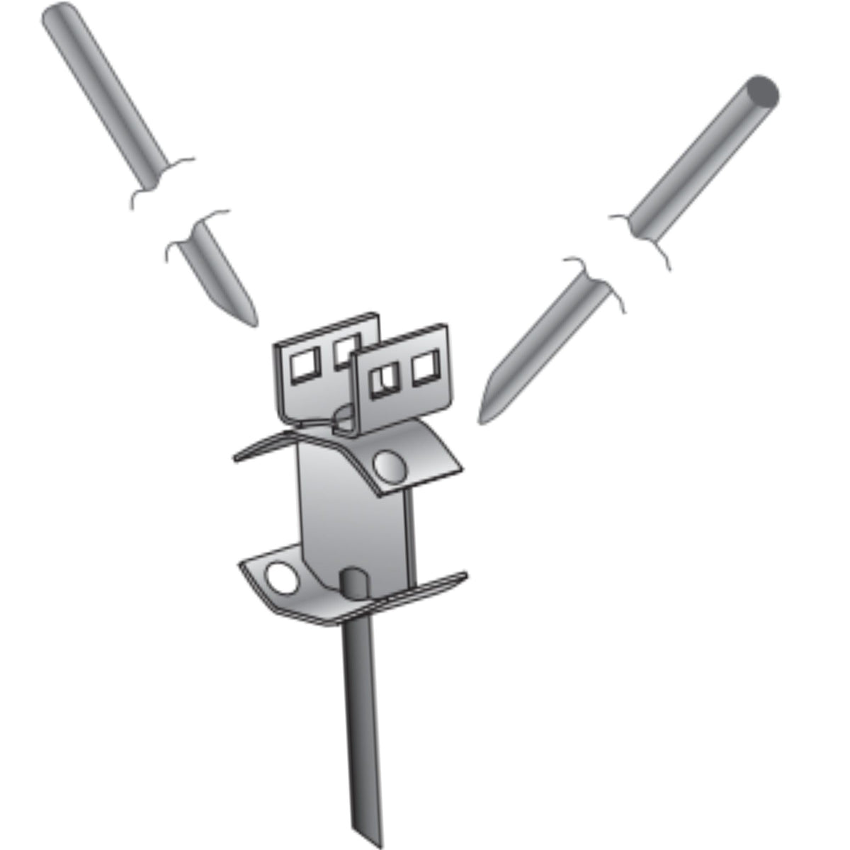 TIE DOWN 59110 Tie Down Cross Drive Rock Anchor – Heavy-Duty 30” Anchor with Swivel Head for Secure Rock Installation 1 in Box