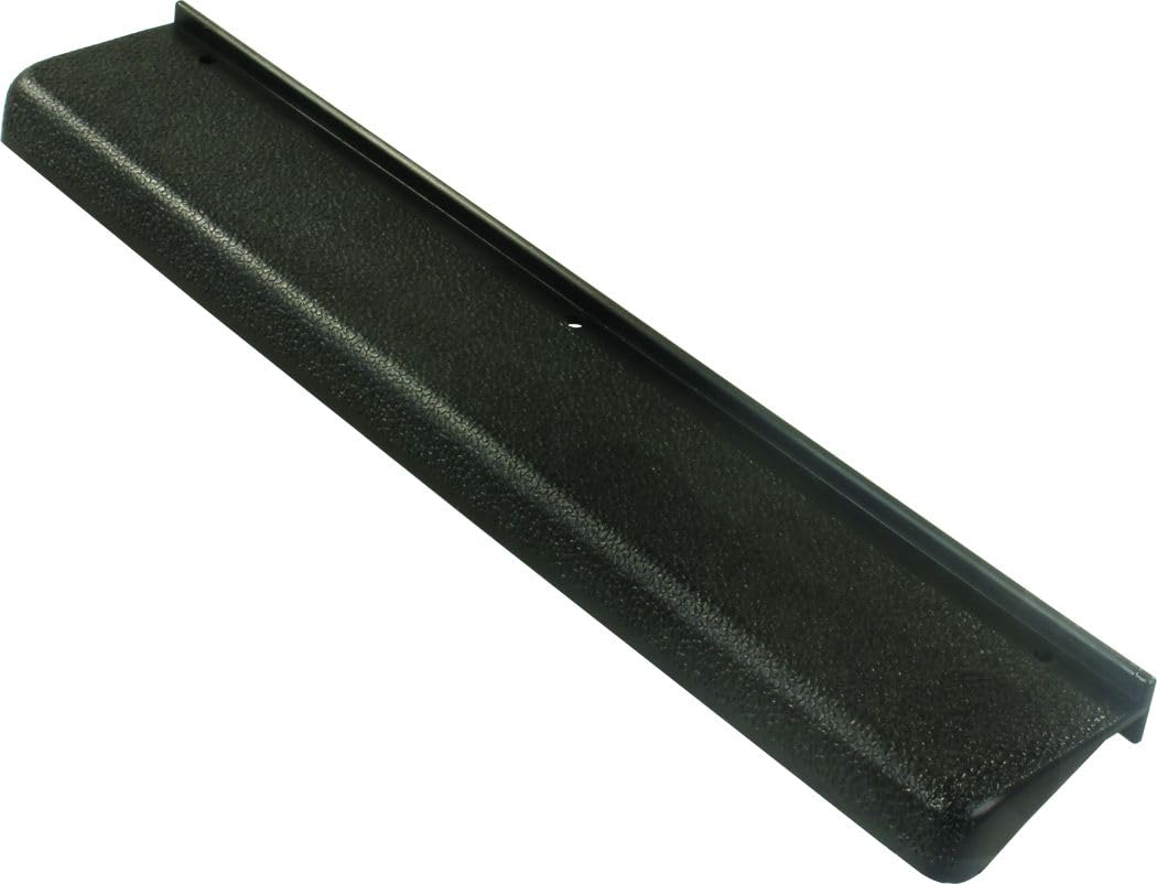 JR PRODUCTS 11145 JR Products 11145 Black 12" Door Stop/Handle