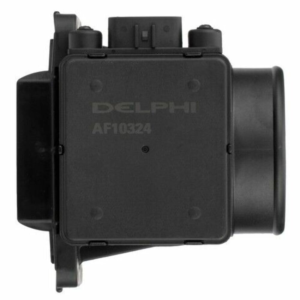 Delphi AF10324 Mass Air Flow MAF Sensor Complete Assembly, 1