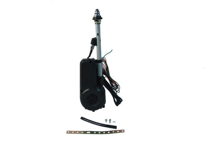 URO PARTS AUTA2050 URO Parts AUTA2050 Power Antenna Kit, Universal Power Antenna with Chrome Mast; includes mounting hardware and electrical connectors; Can be installed on vehicles with 0-30 degree body slopes