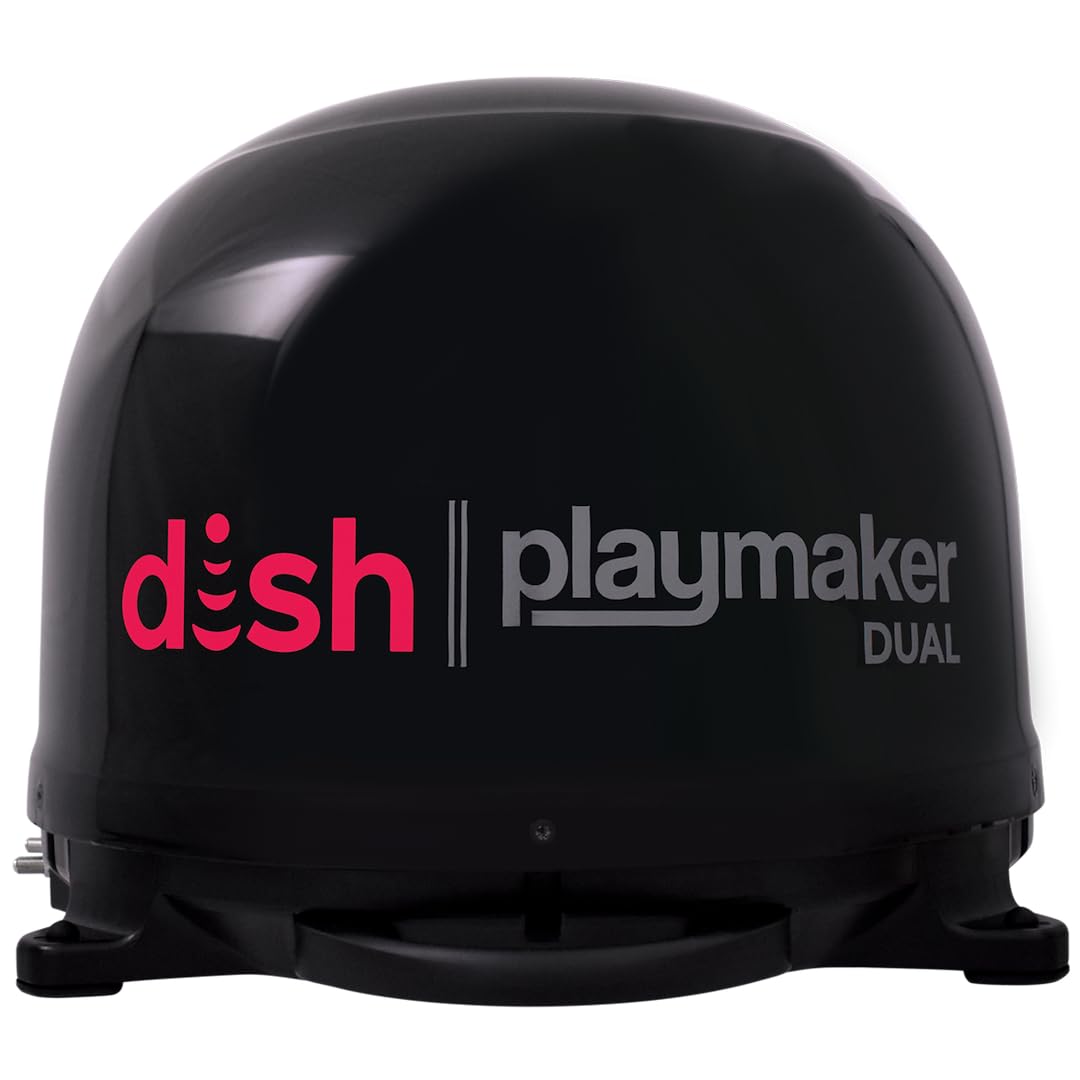 WINEGARD PL8035R Winegard Dish Playmaker Bundle Automatic Satellite Antenna, Black
