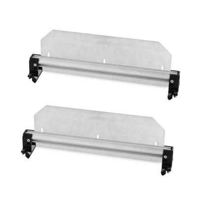 CARGOGLIDE C0067-2DIV24-ALM DECKED Double Cross Bar & Tray Divider Kit for 24" CargoGlide 2.0 | Includes 2 Tray Dividers, 2 Cross Bars, 2 Footer Kits & 2 Hardware Kits Truck