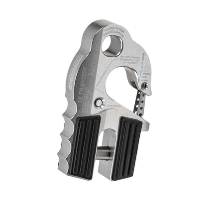 FACTOR 55 00250-05 Factor 55 00250-05 Ultrahook Winch Hook Closed System Shackle Max Load 16,000 lbs ULT Strength Shackle Pin Mount 48,000 lbs Offroad 4x4 Adventure – Silver