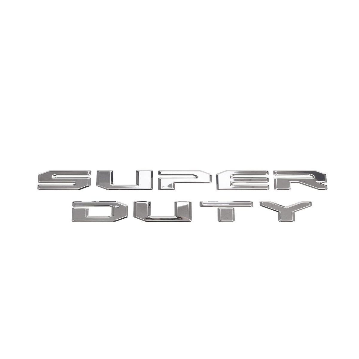 PUTCO 55557FD Putco Ford Super Duty Tailgate Lettering Kit - Stainless Steel - Stamped Lettering - Fits Ford F250,F350,F450 2020-2022