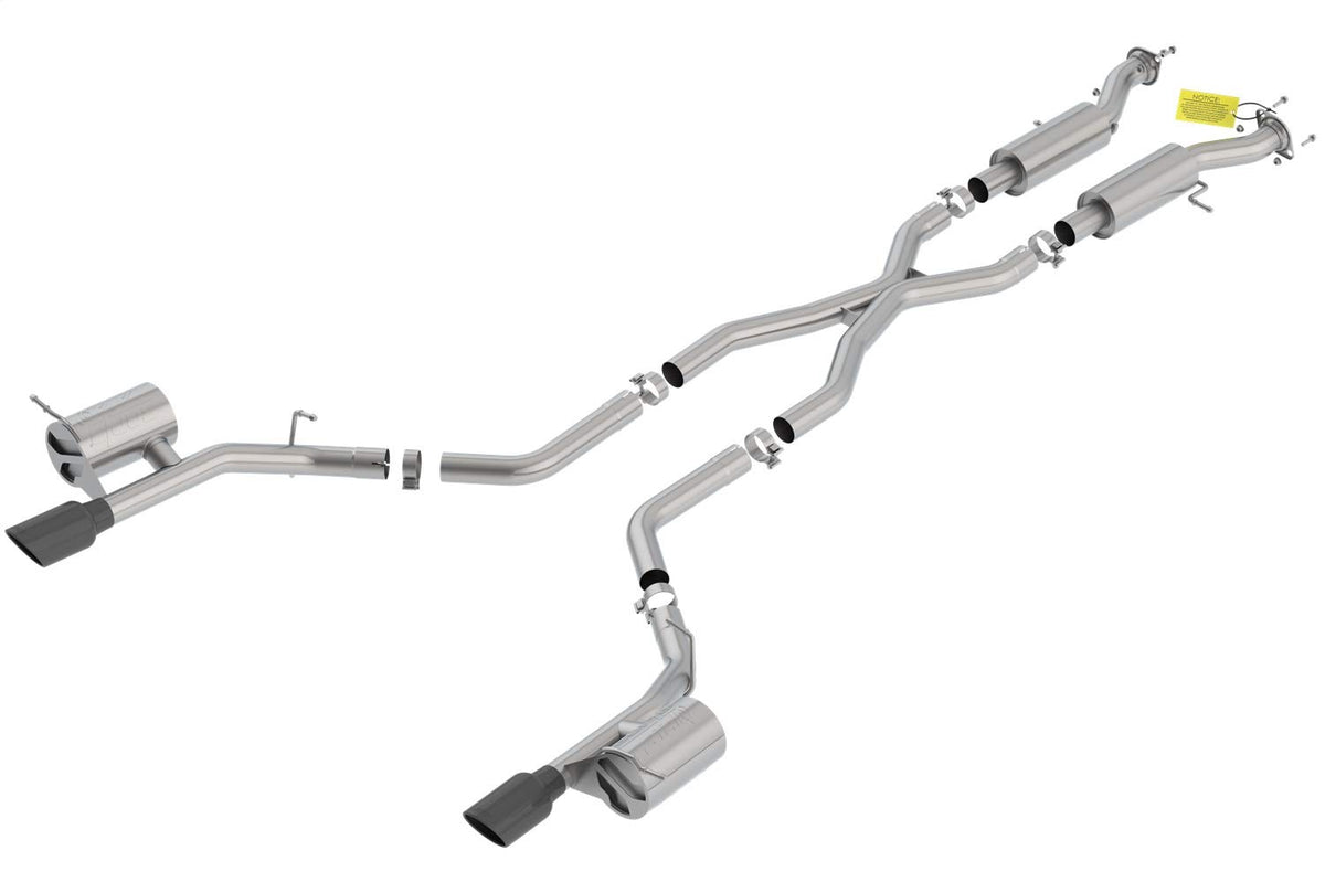 BORLA 140792BC BORLA 140792BC Cat-Back Performance Exhaust System for 2018-2023 Dodge Durango SRT 6.4L V8 Automatic Transmission All Wheel Drive 4 Door.