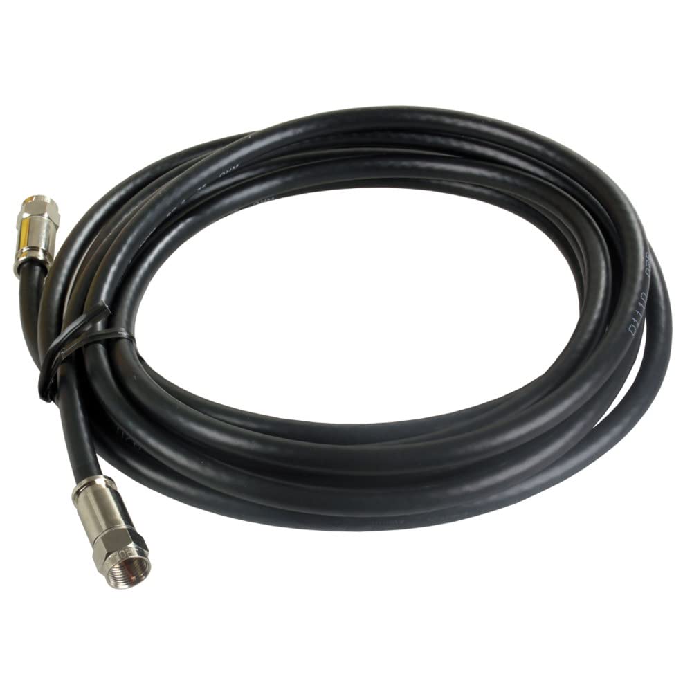 JR PRODUCTS 47965 JR Products 47965 12' RG6 Cable with Compression Ends
