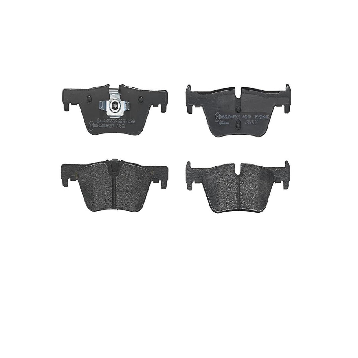 BREMBO P06071 Brembo P06071 Low-Met Rear Disc Brake Pad Set BMW/BMW (BRILLIANCE) OE# 34216873093