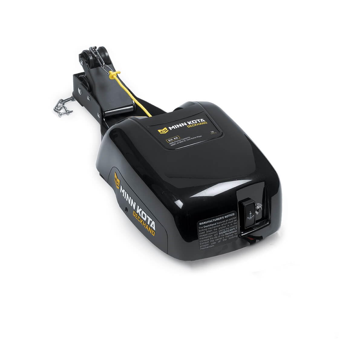 MINN KOTA 1810140 Minn Kota Deckhand Electric Anchor Winch – DH-40