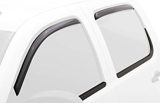 LUND 182452 RealTruck Lund 182452 Ventvisor Elite Side Window Deflector for 2017-2018 Ford Super Duty Standard Cab, 2 Piece
