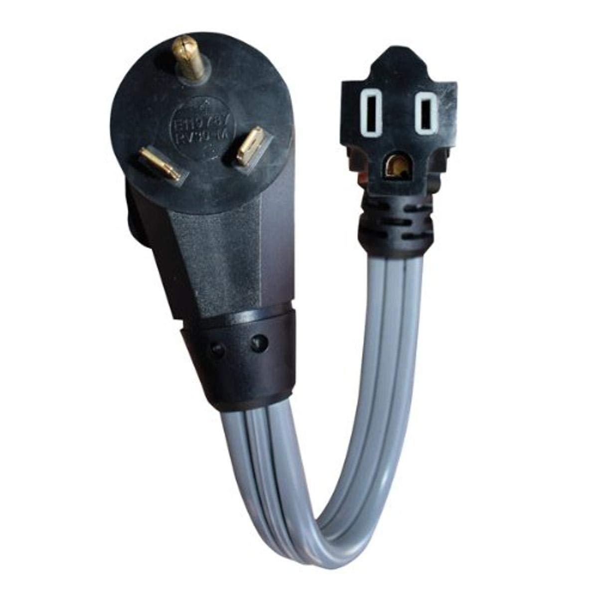 AP PRODUCTS 16-00569 Voltec 16-00569 30M - 15F Flat Wire Adapter - 12"