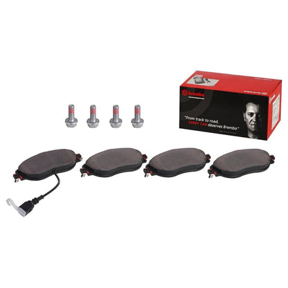 BREMBO P85128N Brembo P85128N Premium Ceramic Front Disc Brake Pad Set AUDI OE# 4H0698151E