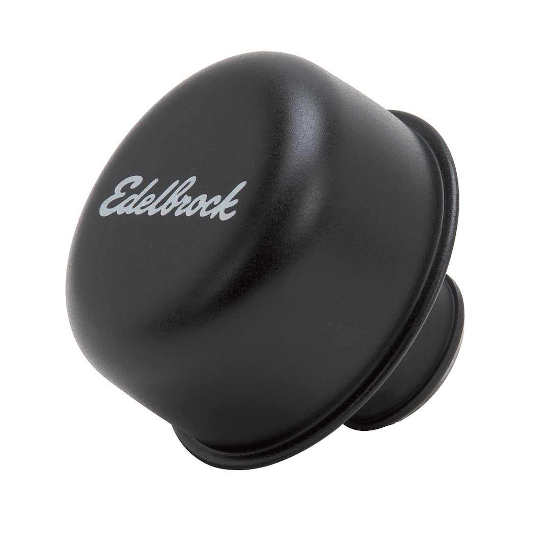 EDELBROCK 4403 Edelbrock EDL4403 Pro-Flo Black Round Breather, Multi, One Size
