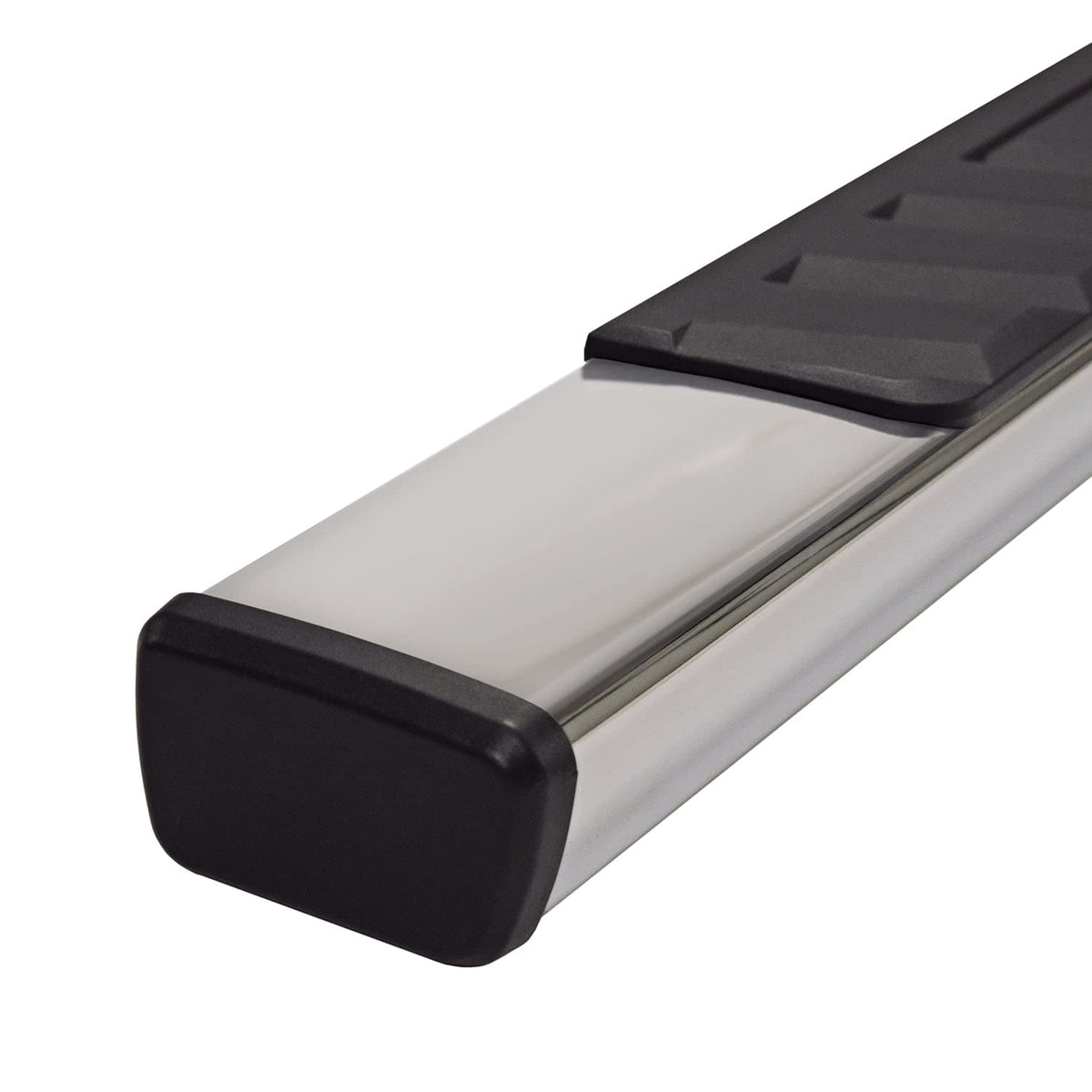 TRAILFX A4018S Trailfx Side Step Bars Fits 2020–2021 Chevrolet Silverado 1500 4 Inch Trapezoid Straight Nerf Bars with Step Pads Polished T304 Stainless Steel Rocker Panel Mount Set of 2 A4018S